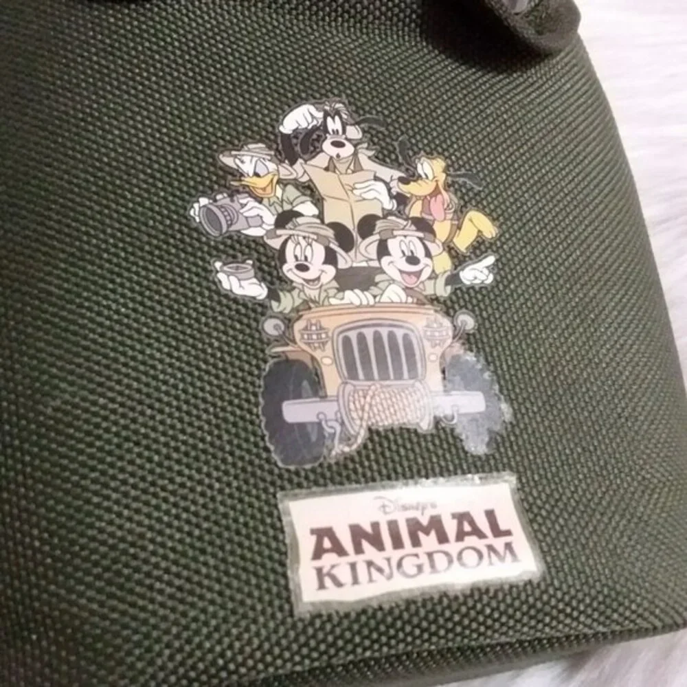 Disney Green Canteen & Kids Camouflage Backpack